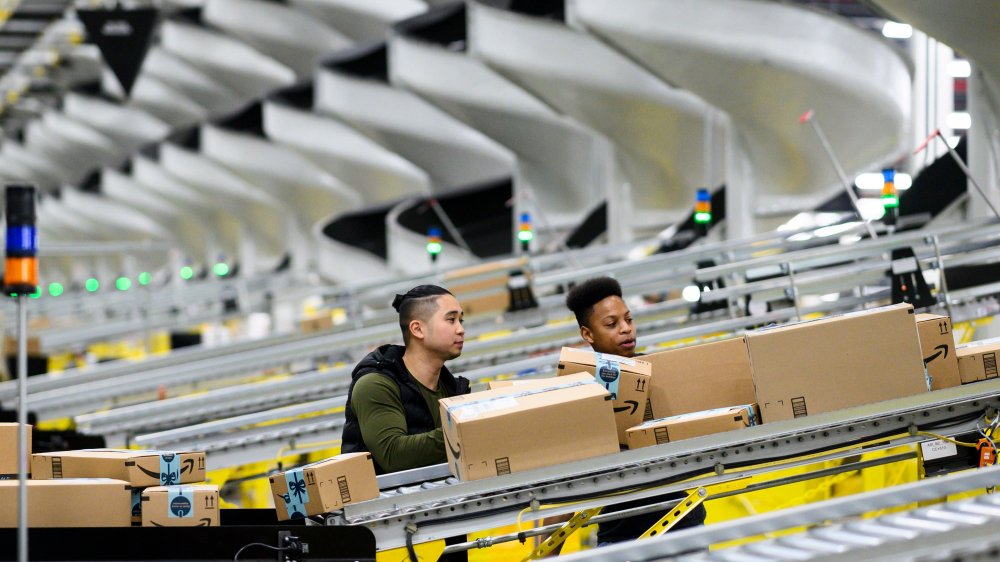 Amazon workers