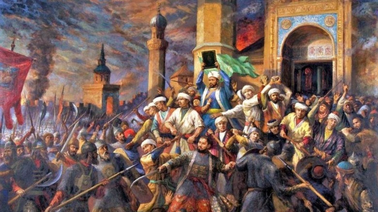 Battle around the Grand Mosque of Kazan