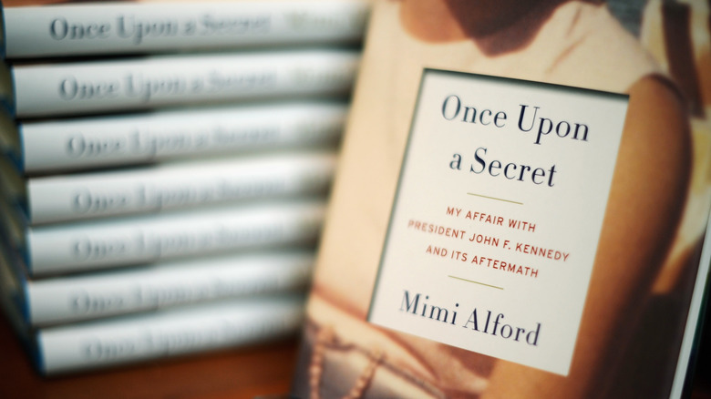 stack of books "Once upon a Secret" mimi beardsley