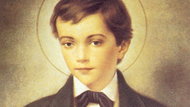 St. Dominic Savio drawing