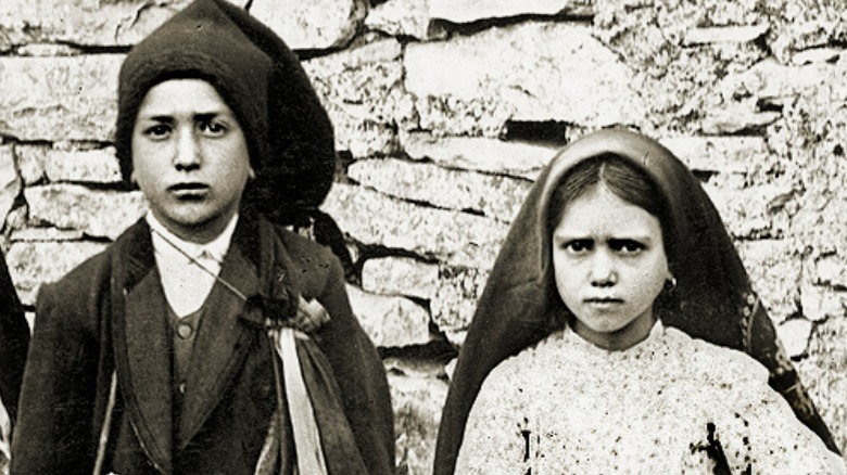 St. Francisco Marto and St. Jacinta Marto photograph