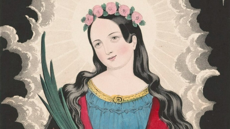 St. Philomena lithograph