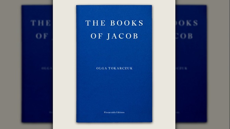 The cover of The Books of Jacob by Olga Tokarczuk