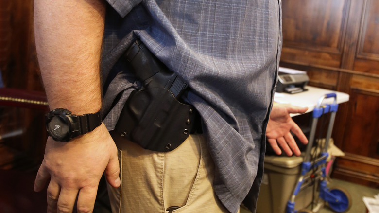 Open carry holster