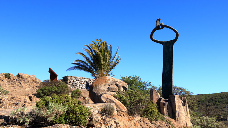 Monument to Silbo Gomero