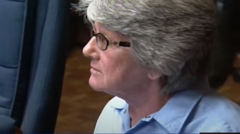 Patricia Krenwinkel sitting in court