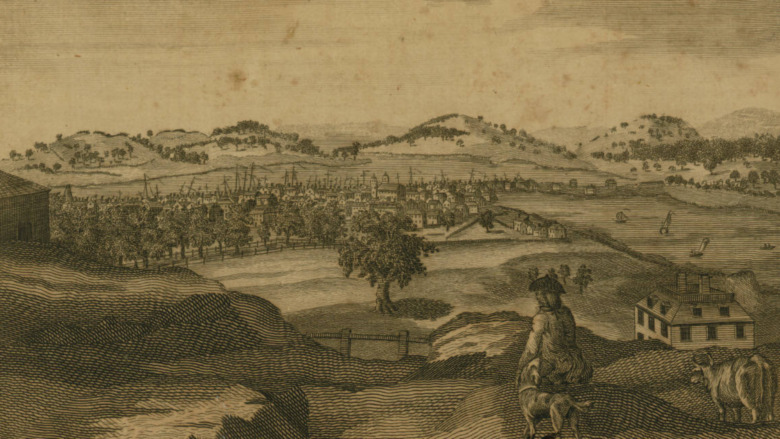 View of Boston in 1790