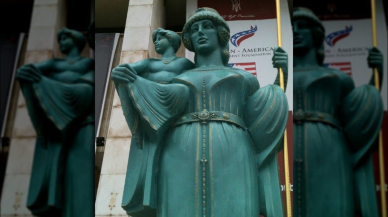 statue of Teuta of Illyria, pirate queen