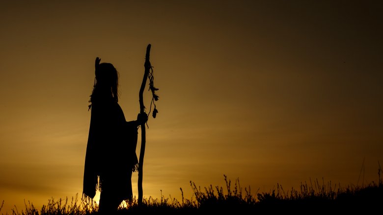 Native American woman