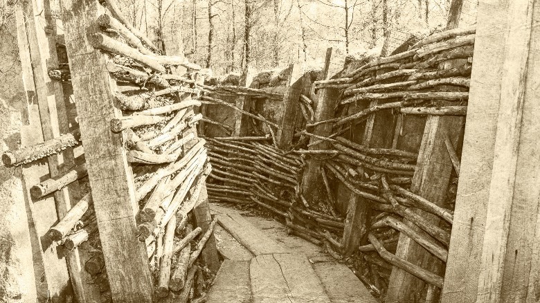 World War I Trench France