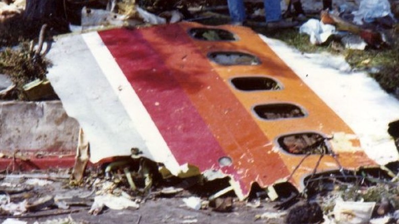 Pacific Southwest Airlines Flight 182 wreckage