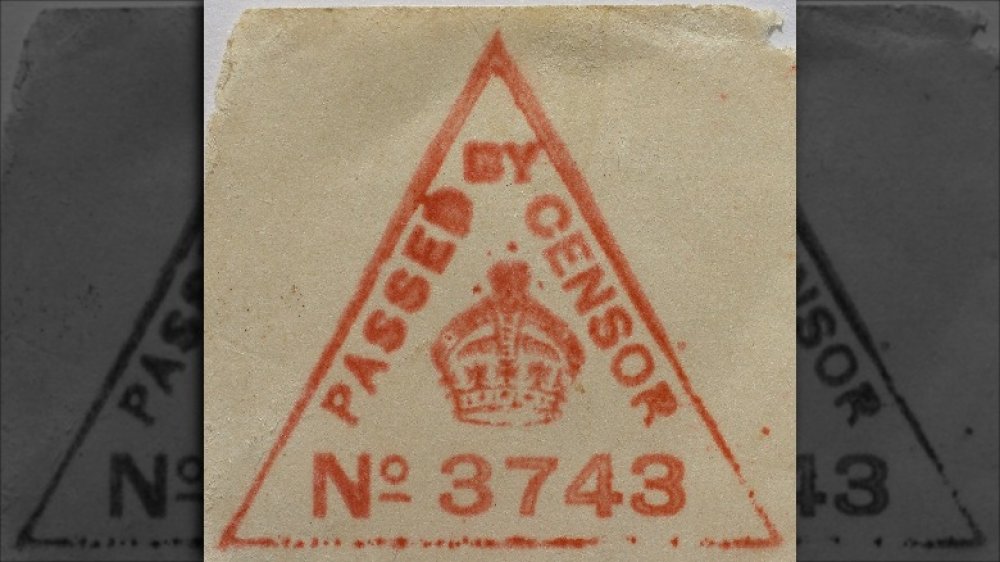 censor stamp