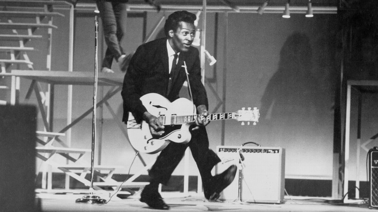 Chuck Berry performs at TAMI Show