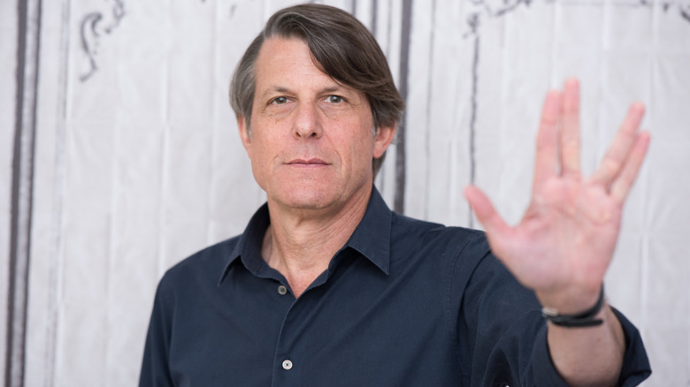 Adam Nimoy Vulcan salute