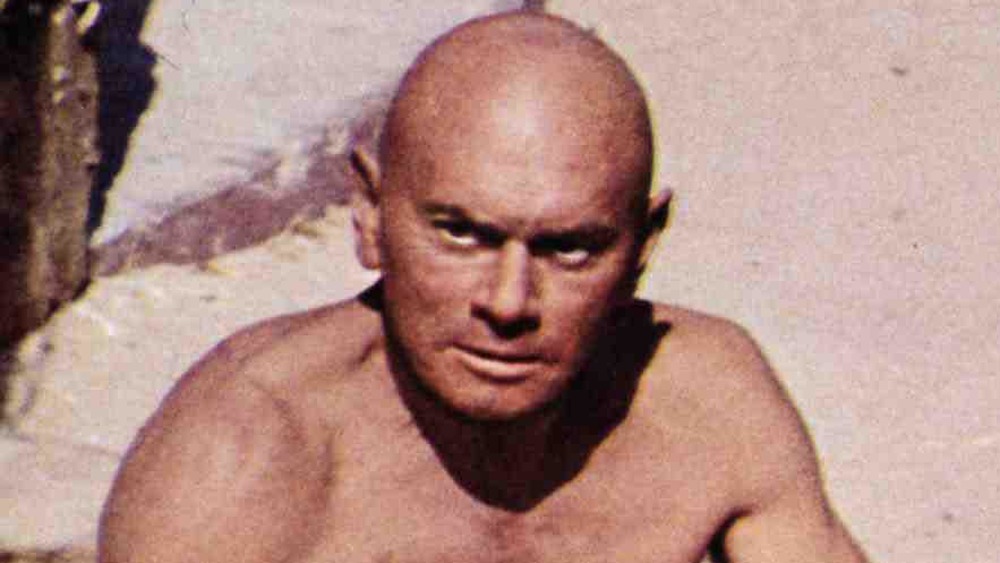 Yul Brynner shirtless