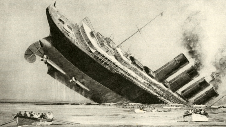 the sinking of the lusitania