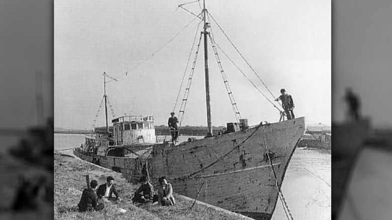 Daigo Fukuryu Maru just before the atomic fallout incident