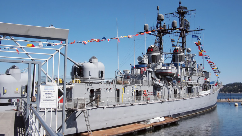 The USS Turner Joy as a floating museum