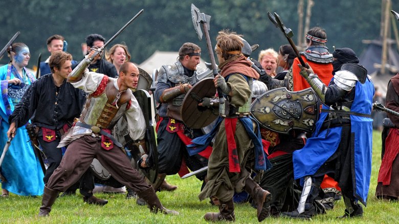 larp battle