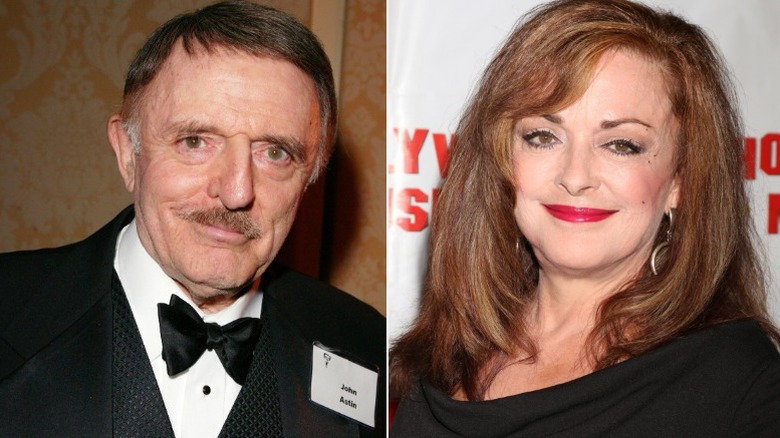 John Astin and Lisa Loring