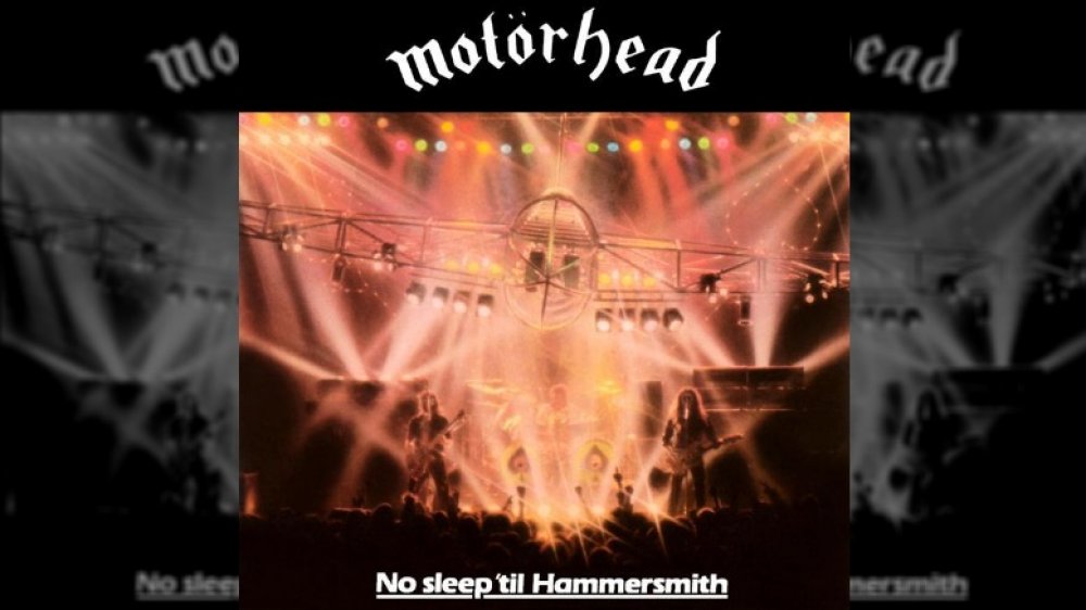 The cover of Motörhead's No Sleep 'til Hammersmith