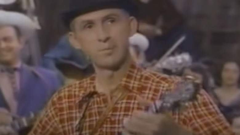 Dave "Stringbean" Akeman performing with banjo