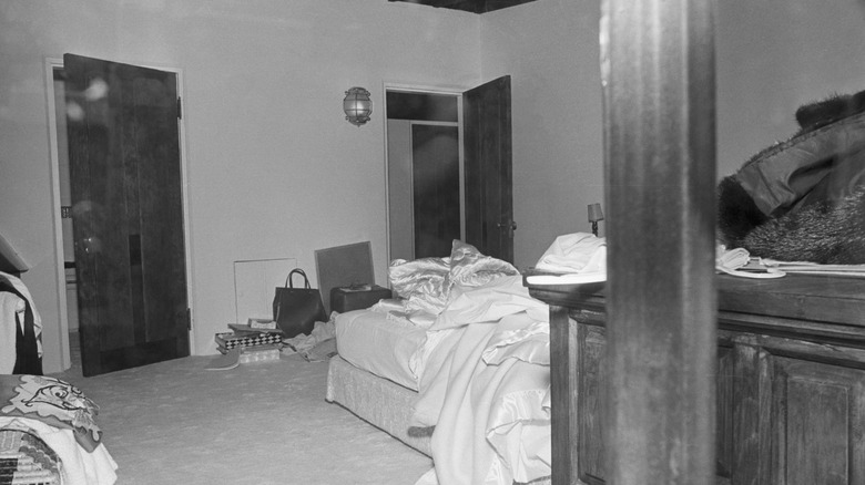 Bedroom where Marilyn Monroe died