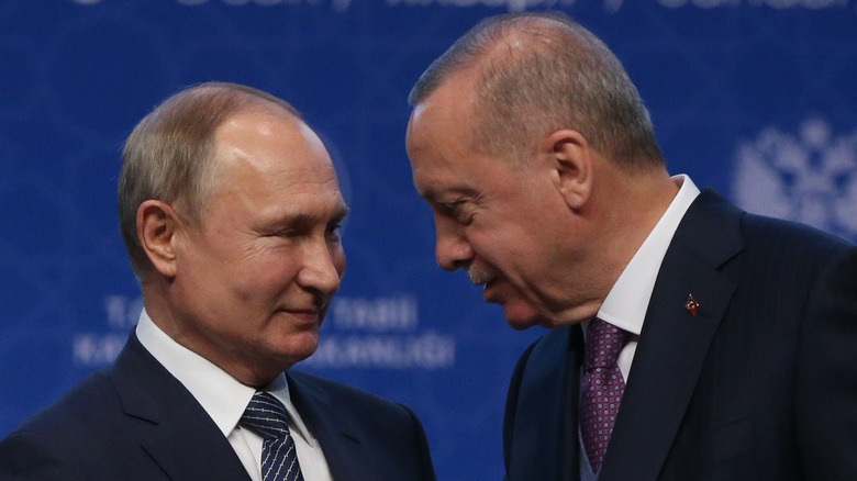 Erdogan with Putin