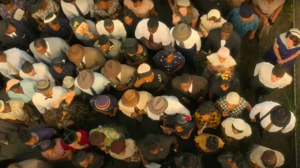 People at Emmitt Till's wake