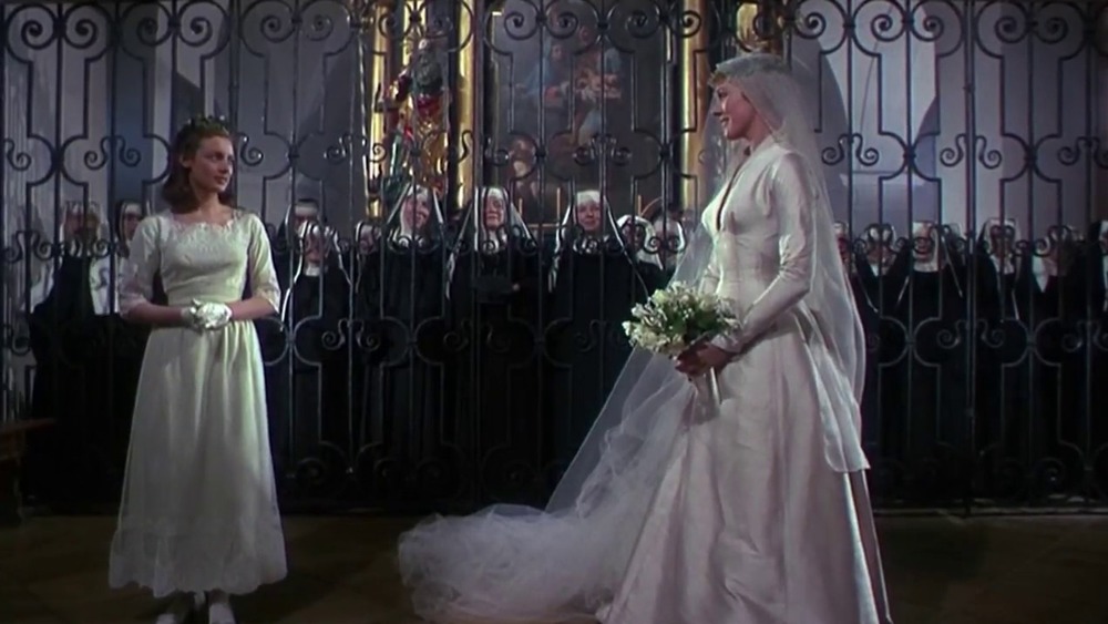 Wedding scene in "The Sound of Music"