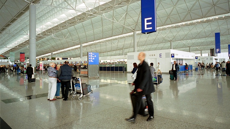 airport arrivals gate