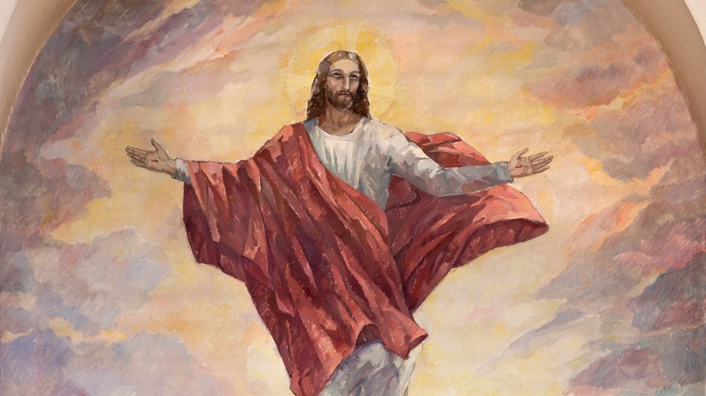 ascension of christ painting