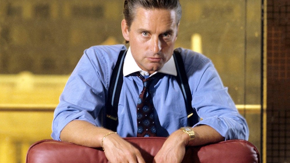 Michael Douglas as Gordon Gekko in Wall Street