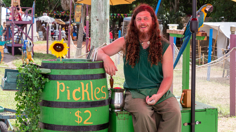 Pickle guy renaissance fair