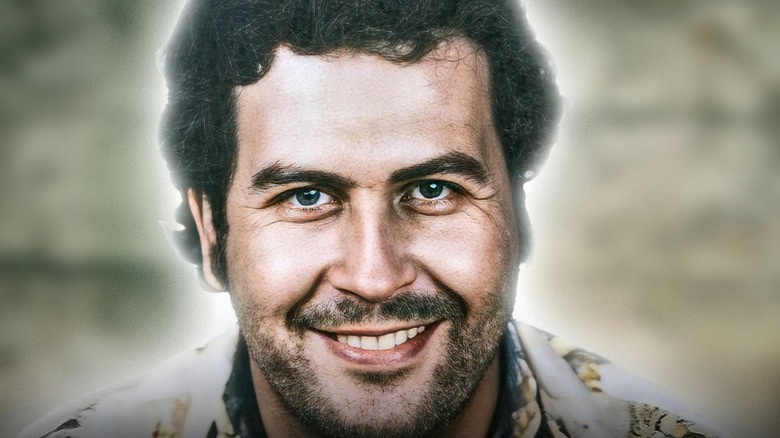 Pablo Escobar smiling