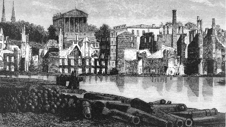 richmond in ruins after the war