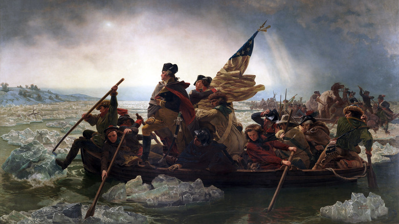 Washington Crossing the Delaware (by Emanuel Leutze