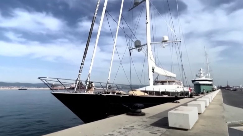 bayesian superyacht water dock