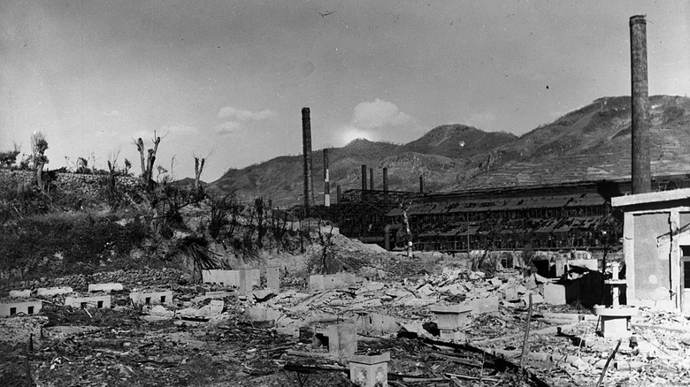 buildings destroyed by bomb