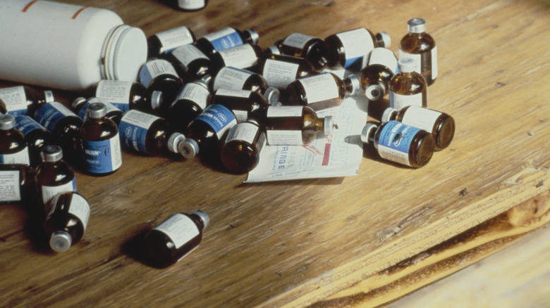 bottles of valium from jonestown