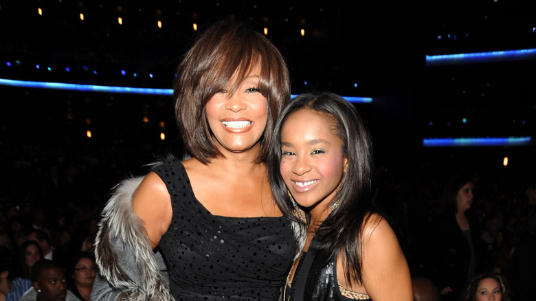 Whitney Houston and Bobby Kristina Brown