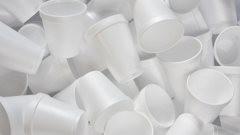 Styrofoam cups