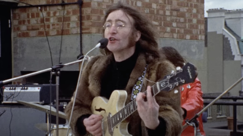 john lennon beatles rooftop show