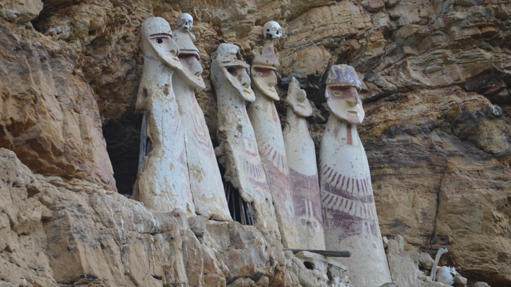 Chachapoya sarcophagi in Peru