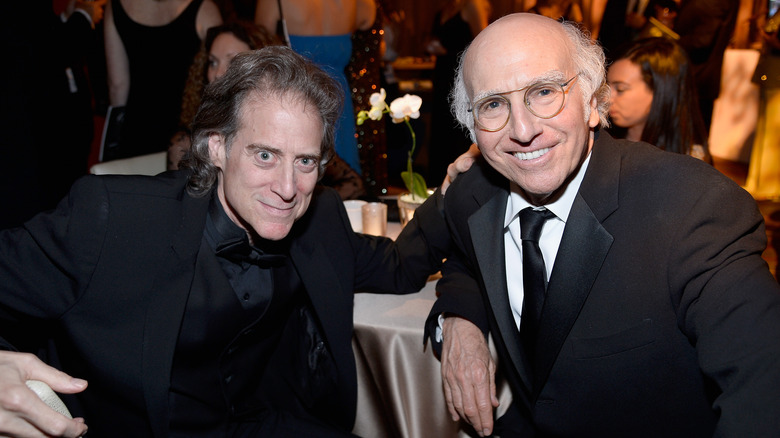 Richard Lewis and Larry David