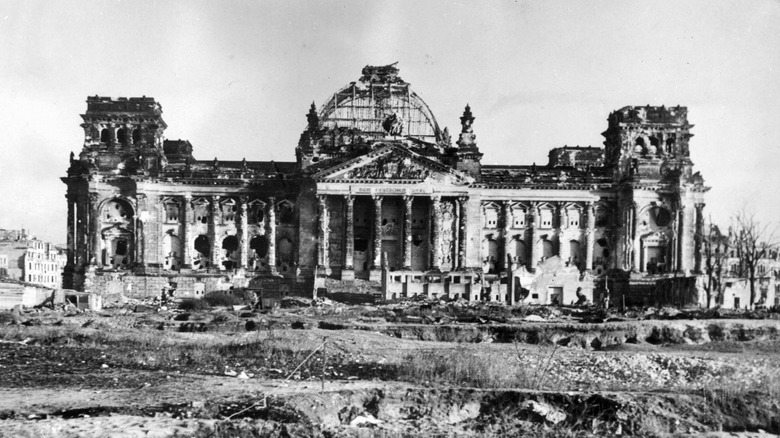 The ruined Reich Chancellery