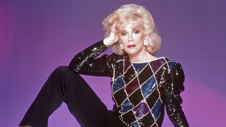 Joan Rivers posing