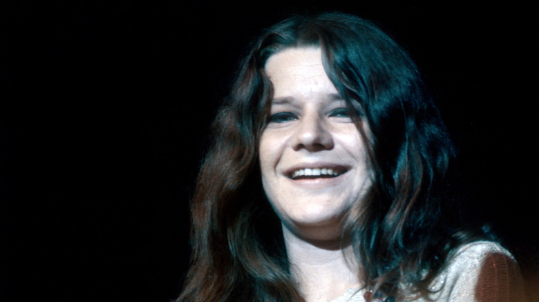 Janis Joplin performing at the Monterey Pop Festival