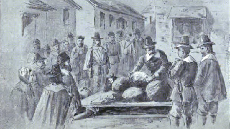 Giles Corey's Punishment and Awful Death