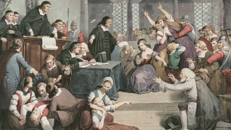 Trial of George Jacobs for Witchcraft, Salem, Mass